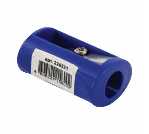 Точилка ПИФАГОР, без контейнера, пластиковая, ассорти, 226531