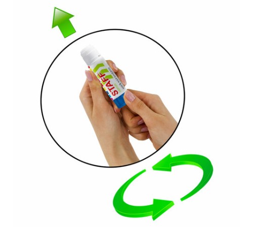 Клей-карандаш STAFF 