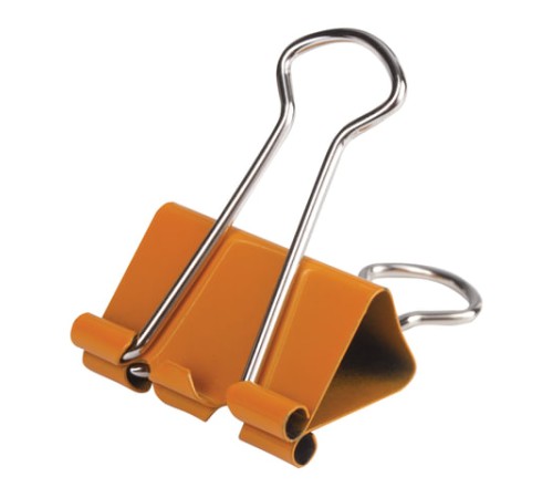 Зажимы для бумаг ОФИСМАГ, КОМПЛЕКТ 12 шт., 19 мм, на 60 листов, цветные, картонная коробка, 226763