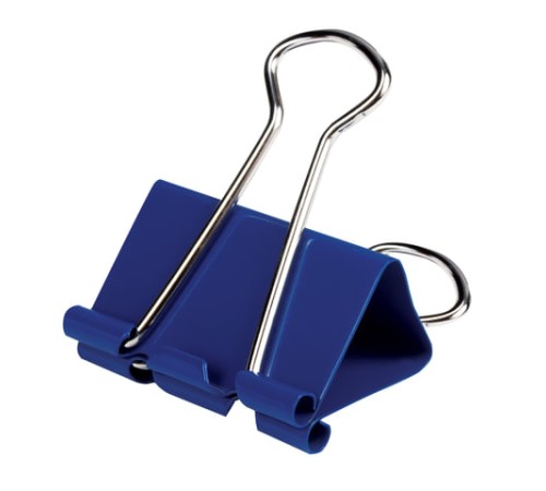 Зажимы для бумаг ОФИСМАГ, КОМПЛЕКТ 12 шт., 32 мм, на 140 листов, цветные, картонная коробка, 226765