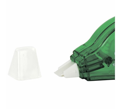 Корректирующая лента STAFF EVERYDAY, 5 мм х 3 м, корпус зеленый, механизм перемотки, блистер, 226810