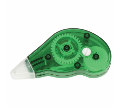 Корректирующая лента STAFF EVERYDAY, 5 мм х 3 м, корпус зеленый, механизм перемотки, блистер, 226810