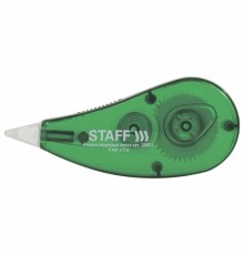 Корректирующая лента STAFF EVERYDAY, 5 мм х 5 м, корпус зеленый, блистер, 226811
