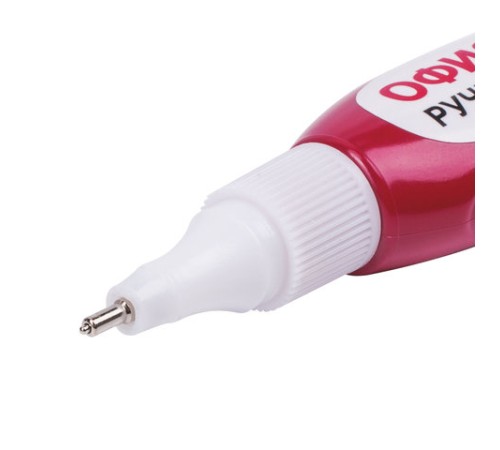 Ручка-корректор ОФИСМАГ, 6 мл, металлический наконечник, 226817