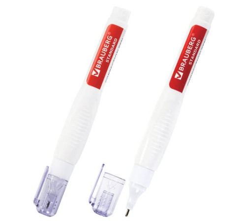 Ручка-корректор BRAUBERG, 14 мл, металлический наконечник, 226820