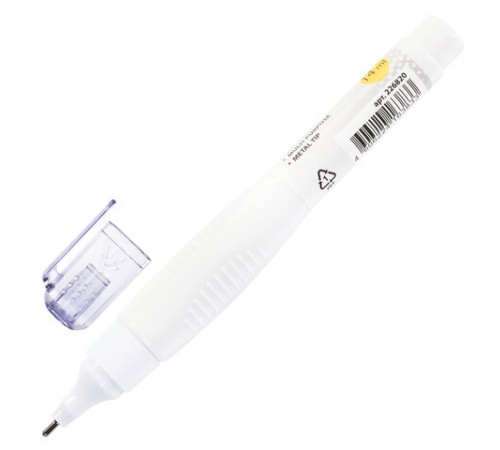 Ручка-корректор BRAUBERG, 14 мл, металлический наконечник, 226820