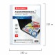 Папки-файлы перфорированные БОЛЬШОЙ ВМЕСТИМОСТИ до 250 л., А4, КОМПЛЕКТ 10 шт., 180 мкм, BRAUBERG, 226833