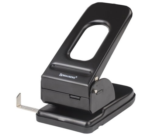 Дырокол металлический МОЩНЫЙ BRAUBERG 