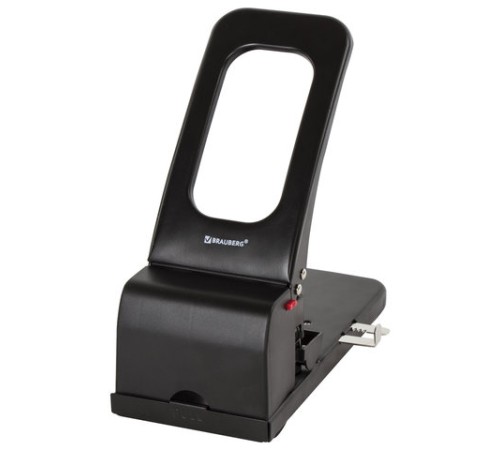 Дырокол металлический МОЩНЫЙ BRAUBERG 