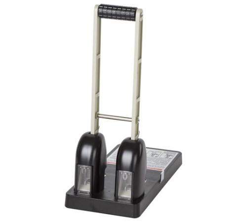 Дырокол металлический МОЩНЫЙ BRAUBERG 