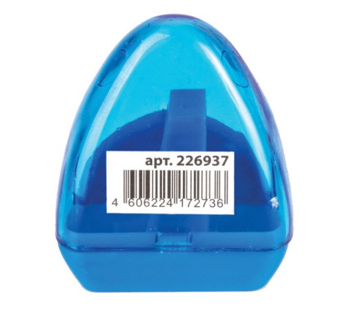 Точилка BRAUBERG BELL с контейнером, пластиковая, конусообразная, цвет корпуса ассорти, 226937