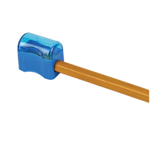 Точилка ПИФАГОР с контейнером, пластиковая, 