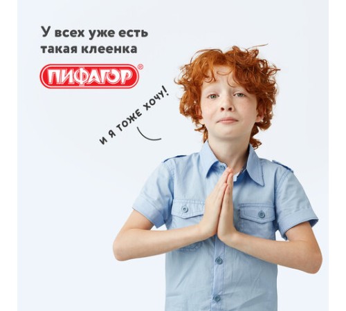 Клеёнка настольная ПИФАГОР для уроков труда, ПВХ, зеленая, 69х40 см, 227057