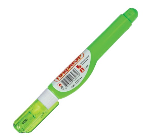 Ручка-корректор ПИФАГОР, 4 мл, металлический наконечник, 227144