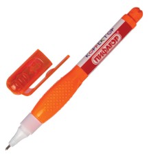 Ручка-корректор ПИФАГОР, 6 мл, металлический наконечник, 227145