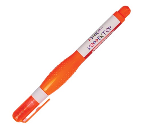 Ручка-корректор ПИФАГОР, 6 мл, металлический наконечник, 227145