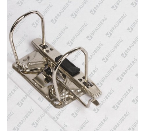 Папка-регистратор BRAUBERG с покрытием из ПВХ, 80 мм, с уголком, бирюзовая (удвоенный срок службы), 227198