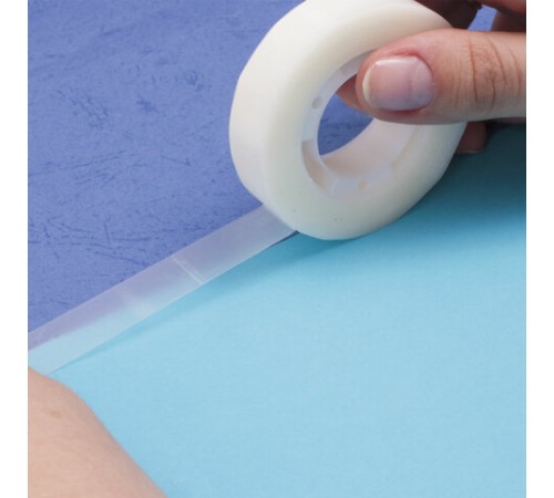 Клейкая лента невидимая, матовая, 12 мм х 33 м, BRAUBERG, 227256