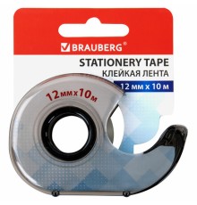 Клейкая лента 12 мм х 10 м в диспенсере, BRAUBERG, 227263