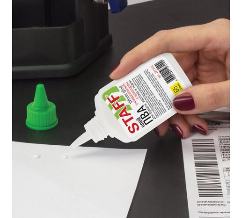 Клей ПВА STAFF EVERYDAY, 65 г, с дозатором, 227376