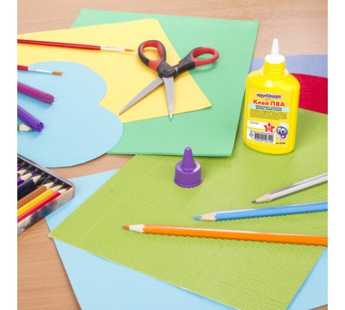 Клей ПВА ЮНЛАНДИЯ (бумага, картон, дерево), 85 г, 227381