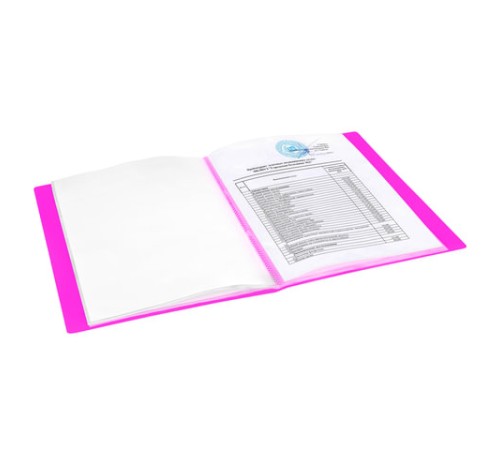 Папка 40 вкладышей BRAUBERG 