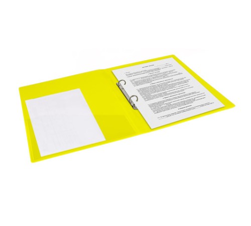 Папка на 2 кольцах BRAUBERG 