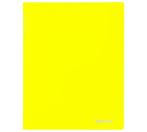 Папка с металлическим скоросшивателем и внутренним карманом BRAUBERG 