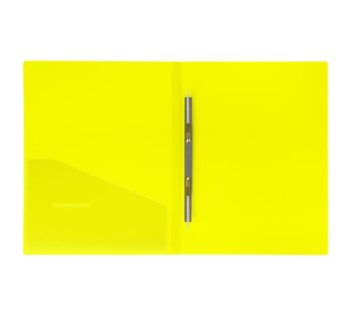 Папка с металлическим скоросшивателем и внутренним карманом BRAUBERG 