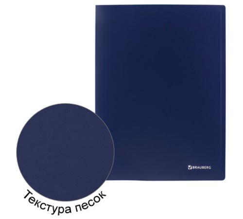 Папка на 2 кольцах BRAUBERG 