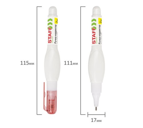 Ручка-корректор STAFF 