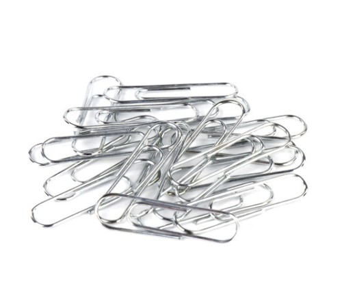 Скрепки ОФИСМАГ, 28 мм, оцинкованные, 100 шт., в картонной коробке, 227582