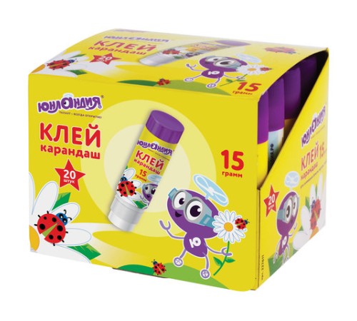 Клей-карандаш ЮНЛАНДИЯ 