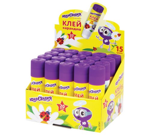 Клей-карандаш ЮНЛАНДИЯ 