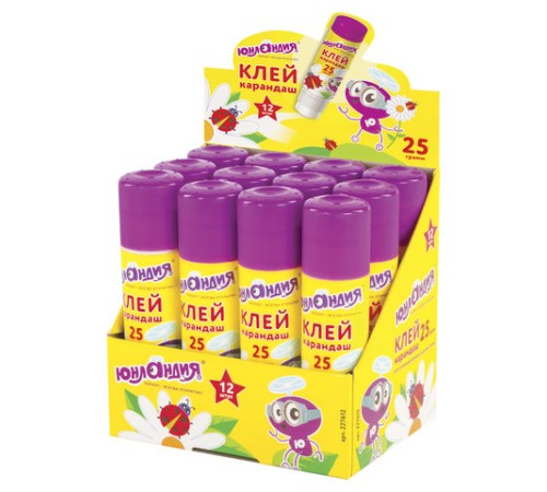 Клей-карандаш ЮНЛАНДИЯ 