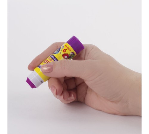 Клей-карандаш цветной ЮНЛАНДИЯ 