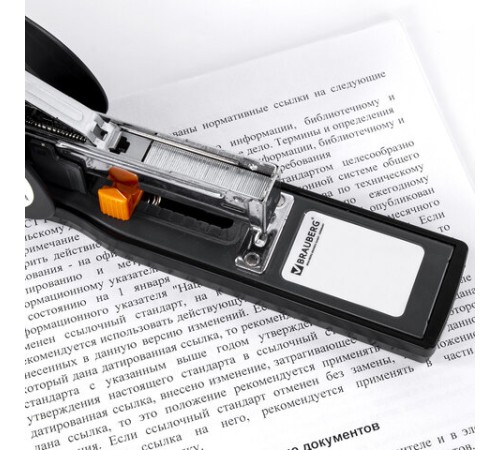 Скобы для степлера №23/15, 1000 штук, BRAUBERG, от 40 до 100 листов, 227716