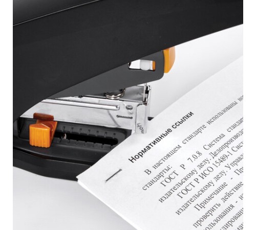 Скобы для степлера №23/23, 1000 штук, СВЕРХПРОЧНЫЕ, от 110 до 190 листов, BRAUBERG, 227718