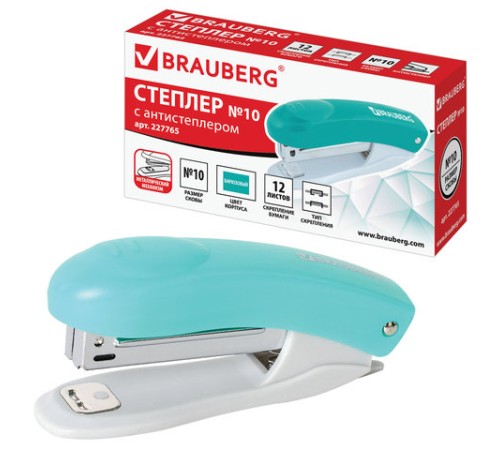 Степлер №10 BRAUBERG 