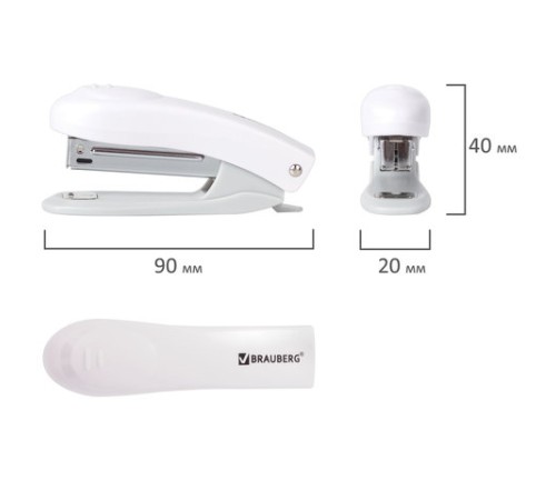 Степлер №10 BRAUBERG 