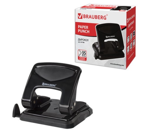 Дырокол металлический BRAUBERG 