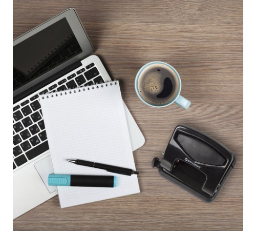 Дырокол металлический BRAUBERG 