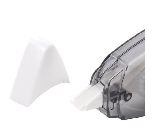 Корректирующая лента BRAUBERG BLACK&WHITE, 5 мм х 8 м, корпус черный тонированный, механизм перемотки, блистер, 227800