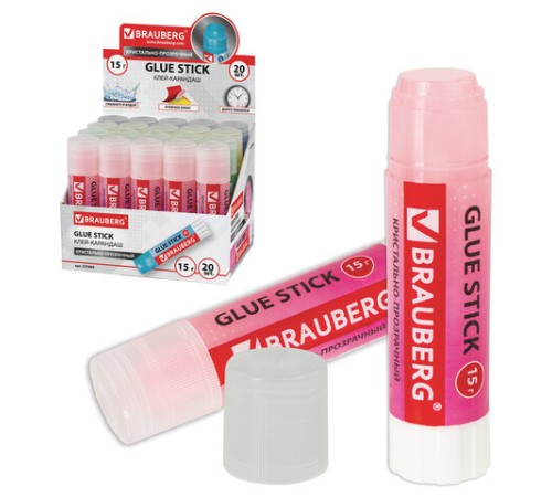 Клей-карандаш BRAUBERG 
