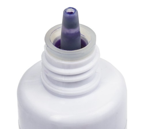 Краска штемпельная BRAUBERG PROFESSIONAL, clear stamp, фиолетовая, 30 мл, на водной основе, 227982