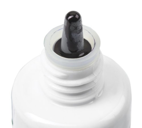 Краска штемпельная BRAUBERG PROFESSIONAL, clear stamp, черная, 30 мл, на водной основе, 227983