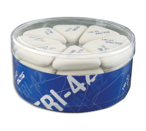 Ластик FACTIS TRI 42 (Испания), 45х35х8 мм, белый, треугольный, PMFTRI42