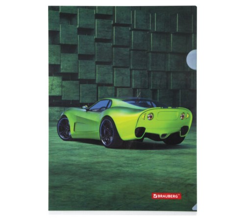 Папка-уголок BRAUBERG 