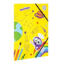 Папка на резинках ЮНЛАНДИЯ, А4, цветная печать, до 300 листов, 500 мкм, 228046