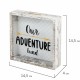 Рамка-копилка 14х14 см для фото 13,5х13,5 см, стекло, МДФ, BRAUBERG "Adventure", 391257